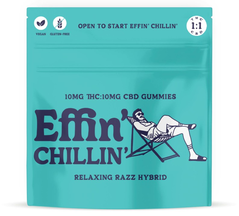 Effin’ Edibles come in a variety of effin’ delicious and effective customized cannabinoid formulas