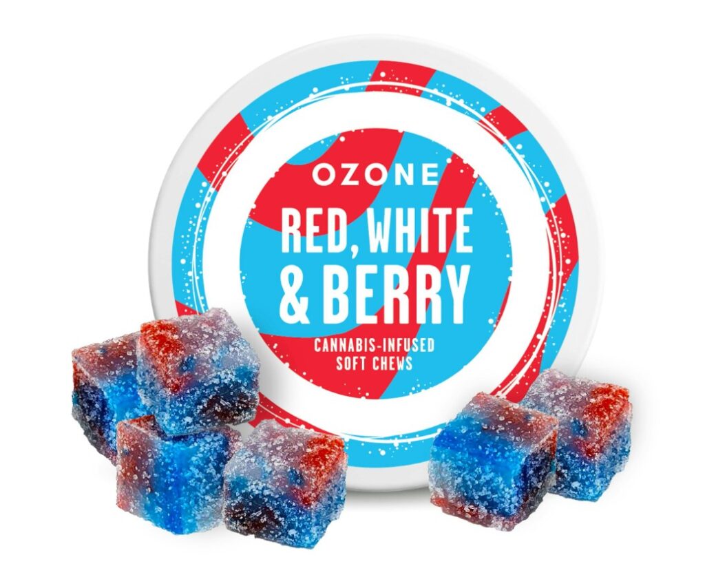 find thc gummies from ozone on union chill's lambertville dispensary menu