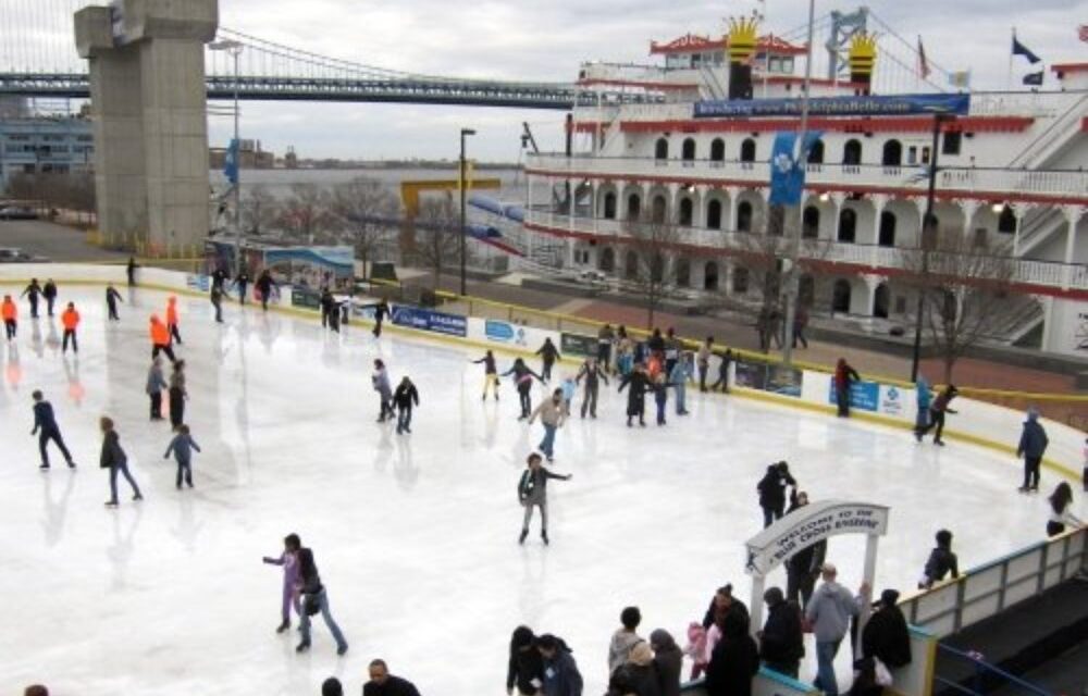 ice skating after a visit to union chill lambertville nj dispensary